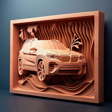 3D модель BMW X3 (STL)